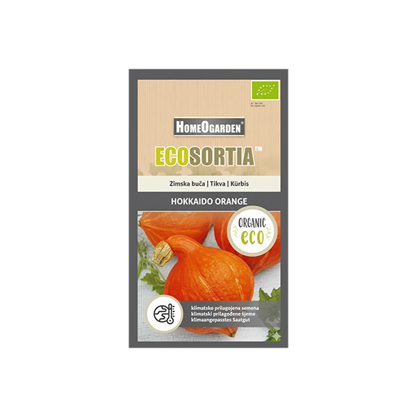 Bio-Saatgut Kürbis Hokkaido orange