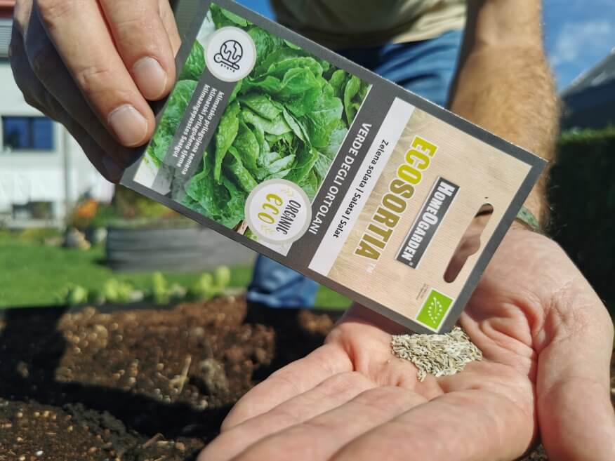 Bio-Saatgut Salat Verde Degli Ortolani samen