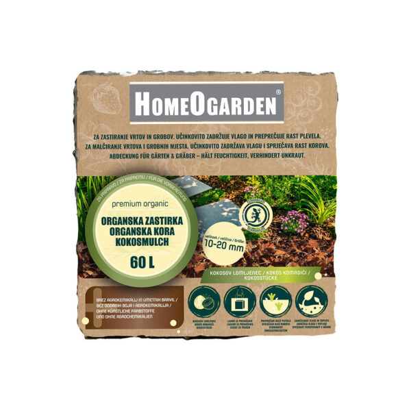 Organischer Kokosmulch